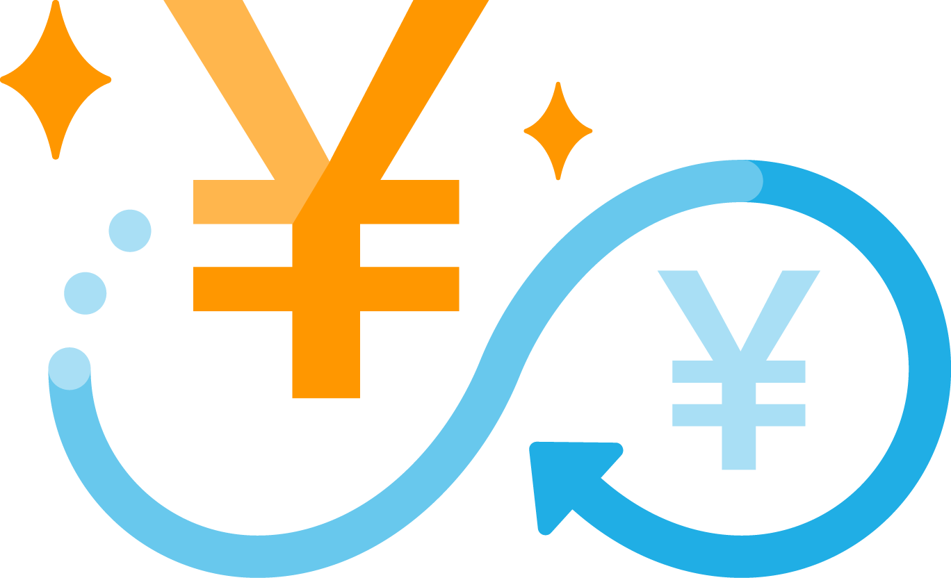 小規模事業者の経営改善を支援するイメージイラスト