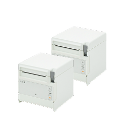 写真：レジ・キッチン用プリンターの全体図