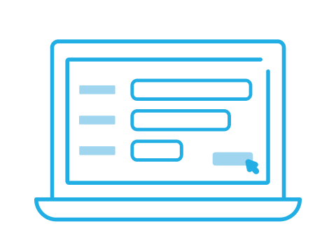 Airペイの申込画面のイラスト