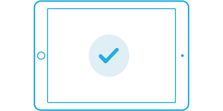 決済完了のイラスト