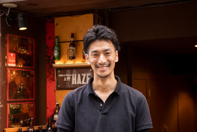 SMOKE&CHEESE 上野 HAZE 店長 加藤 力弥 氏
